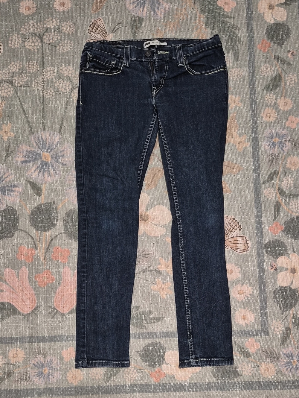 Levi's Dark Indigo Skinny Jeans for Women